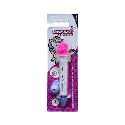 Seringa para Lavagem Nasal AGPMed Nosewash 10ml (0M+) Unicórnio Seringa para Lavagem Nasal AGPMed Nosewash 10ml (0M+) Unicórnio