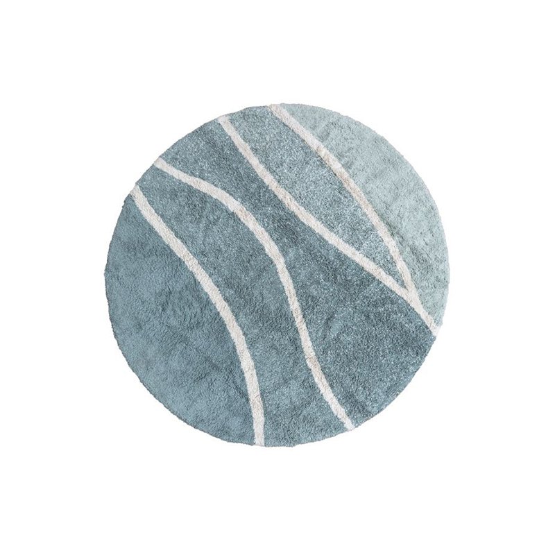 Tapete Lorena Canals Montanhas 160cm Vintage Blue