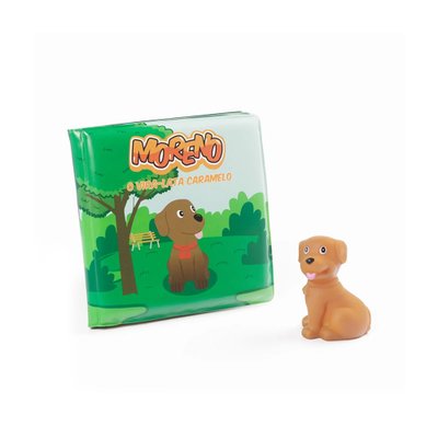 Livrinho de Banho Pimpolho com Bichinho (4M+) Cachorro