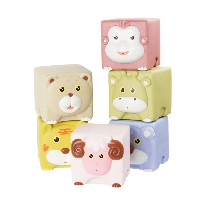 Brinquedo Pimpolho Blocos Bichinhos Divertidos (5M+) Macaco