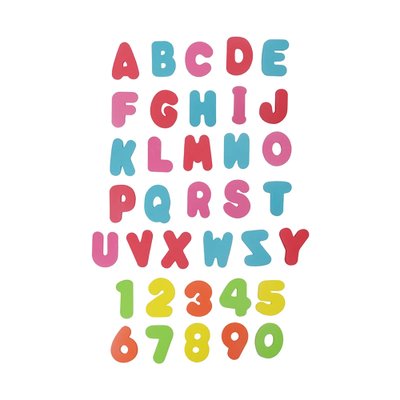 Brinquedo Pimpolho ABC de Banho Letras e Números (3+)
