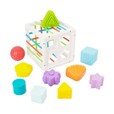 Brinquedo Pimpolho Cubo Elástico Educativo (18M+)