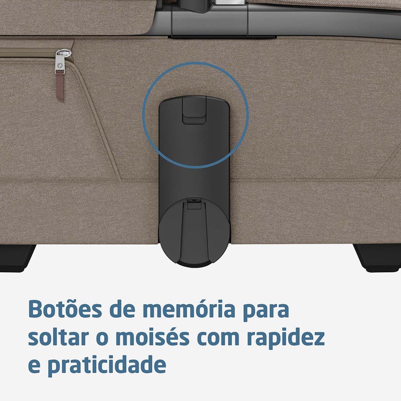 Botões Moisés Maxi-Cosi Fame Twillic Truffle