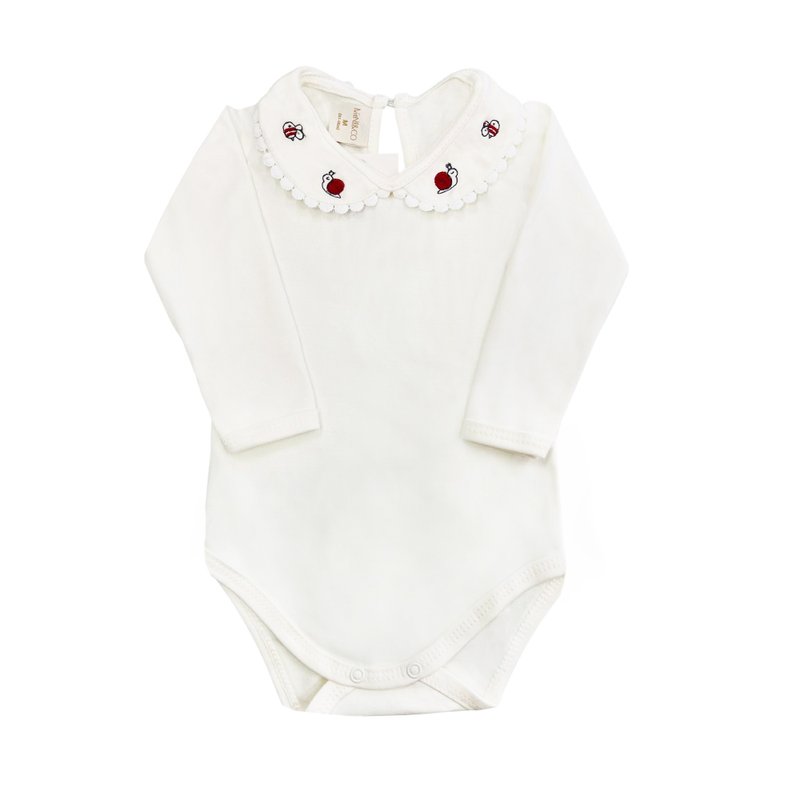 Body Conjunto de Body com Vestido Mini e Co em Algodão Egípcio Fazendinha