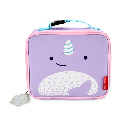 Lancheira Térmica Infantil Skip Hop Clássica Zoo (3+) Baleia Narval