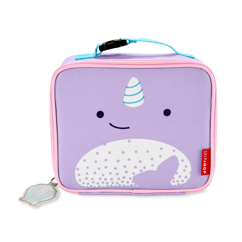 Lancheira Térmica Infantil Skip Hop Clássica Zoo (3+) Baleia Narval