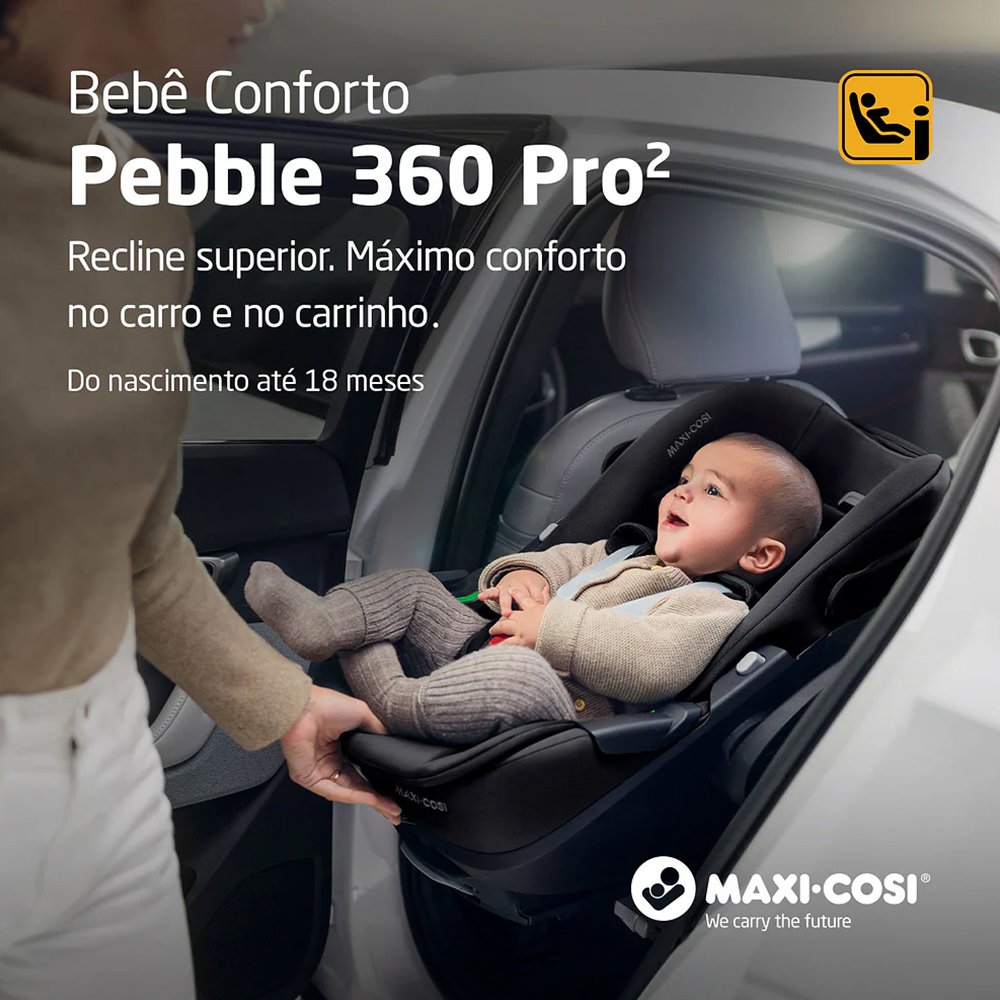 Bebê Conforto Maxi-Cosi Pebble 360 Pro² com Base FamilyFix Twillic