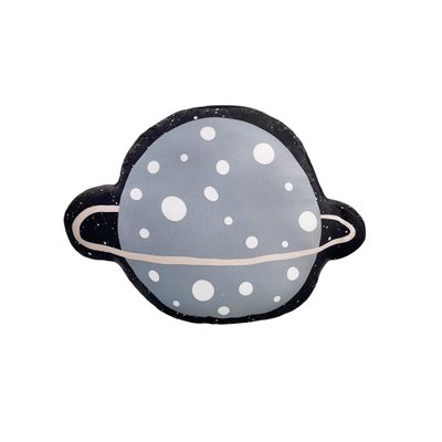 Almofada Decorativa Coração de Mãe para Quarto Infantil Espaço Planeta 38x27cm
