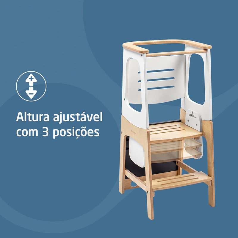Ajuste de Altura Torre de Aprendizagem Maxi-Cosi Toucan 3 em 1