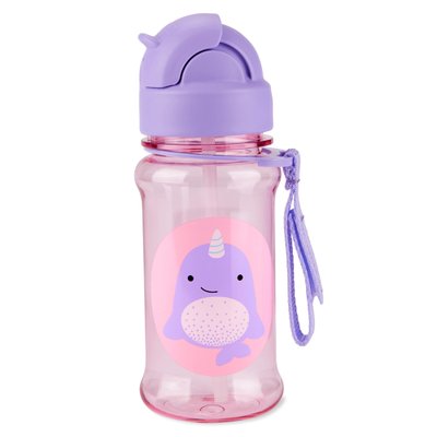 garrafinha flip tritan skip hop zoo 355ml 12m baleia narval
