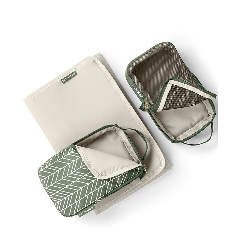 pecas mochila de maternidade skip hop forma salvia