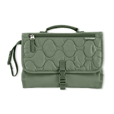 trocador de fraldas portatil skip hop 60x55cm salvia