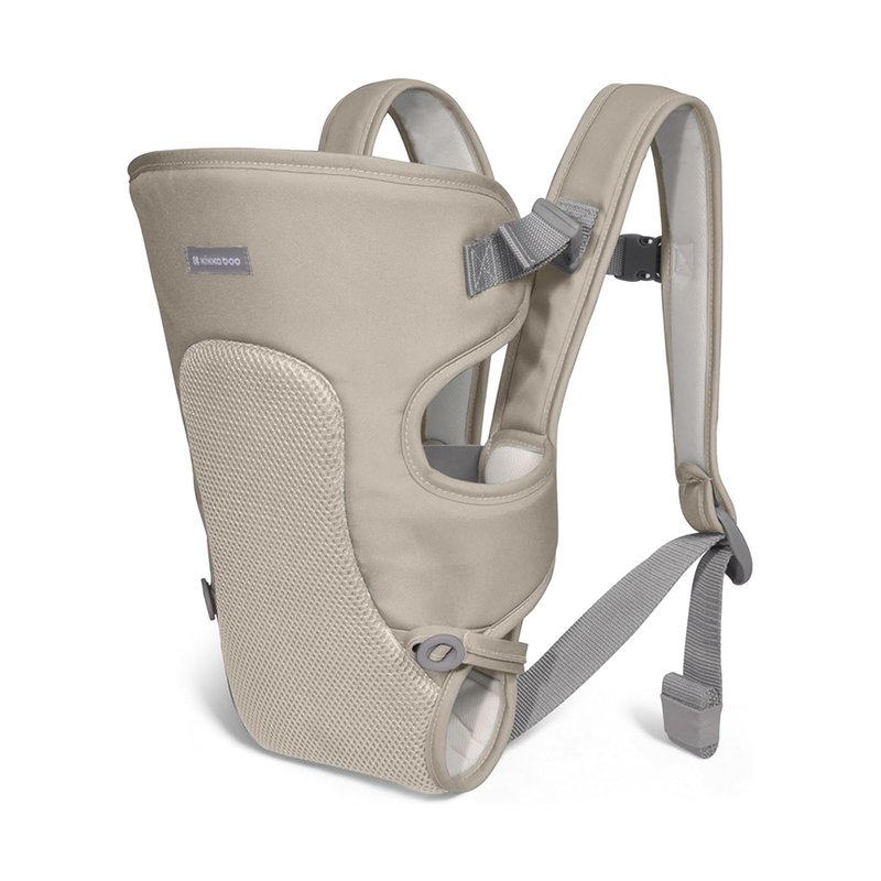 Canguru para Bebê KikkaBoo Myra de 3 Meses até 9kg Mesh Beige