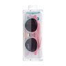 case oculos de sol buba armacao flexivel degrade rosa