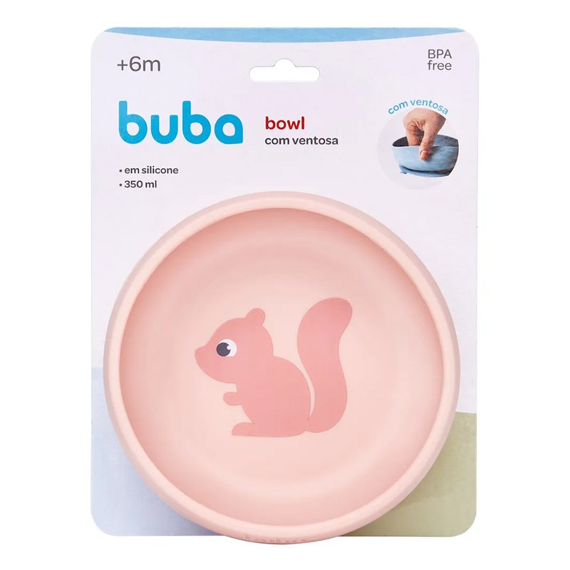 embalagem bowl de silicone buba cloudy com ventosa 6m esquilo