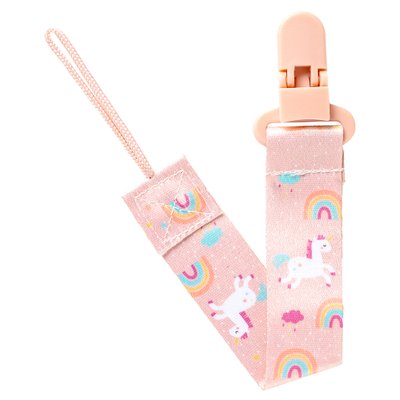 prendedor de chupeta buba fecho com trava 3m magic unicornio