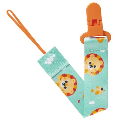 prendedor de chupeta buba fecho com trava 3m zoo leao