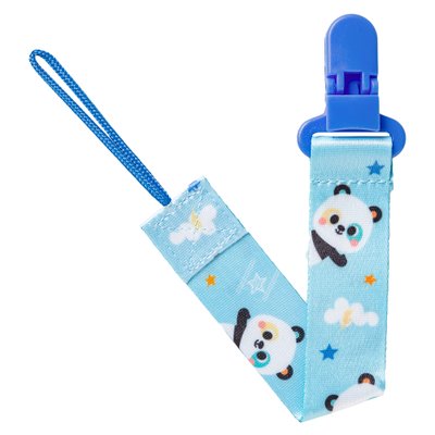 prendedor de chupeta buba fecho com trava 3m zoo panda