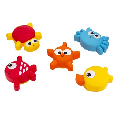 brinquedo com ventosa buba amigos marinhos 12m