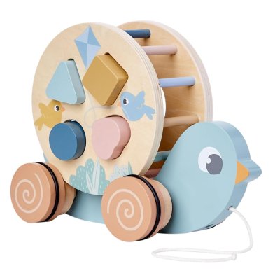 brinquedo buba passarinho de passear cloudy 12m