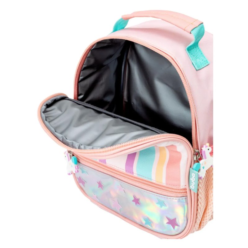 lancheira termica buba magic unicornio aberta