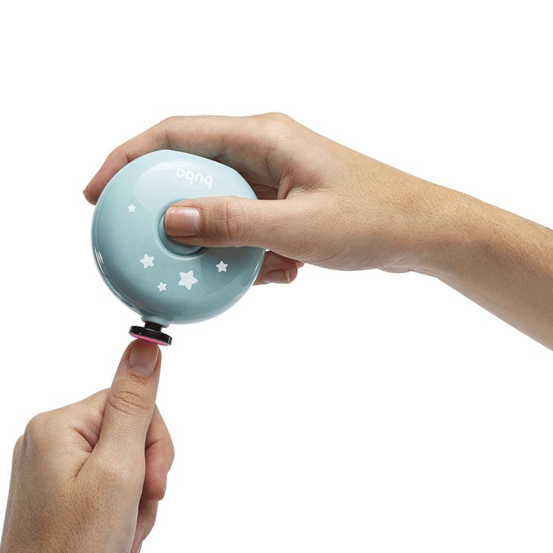 kit lixas de unhas eletrico buba usando